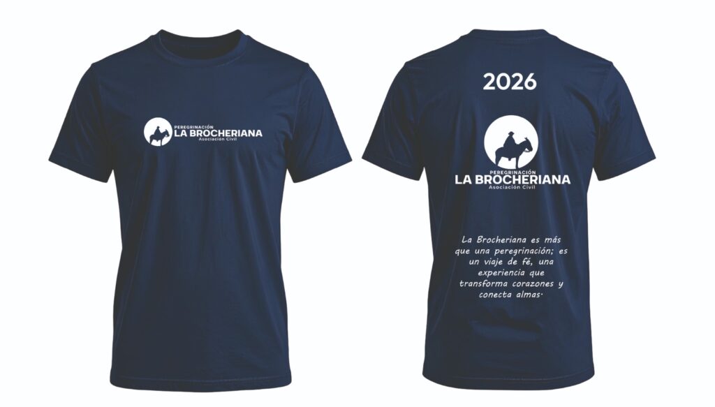 Remera oficial La Brocheriana 2026 - Único color
