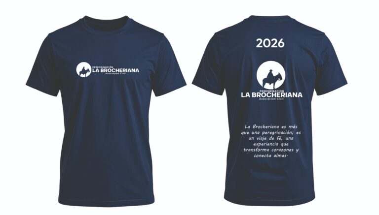 Remera oficial La Brocheriana 2026 - Único color