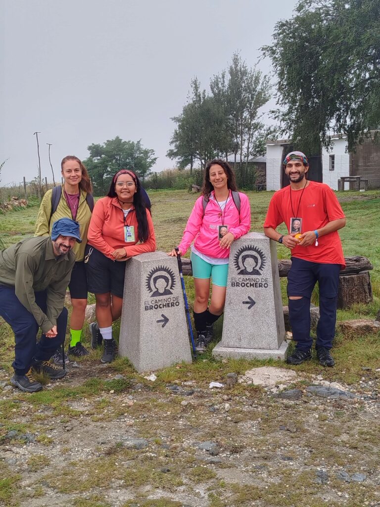Peregrinos mendocinos presente en la Peregrinación Brocheriana 2026