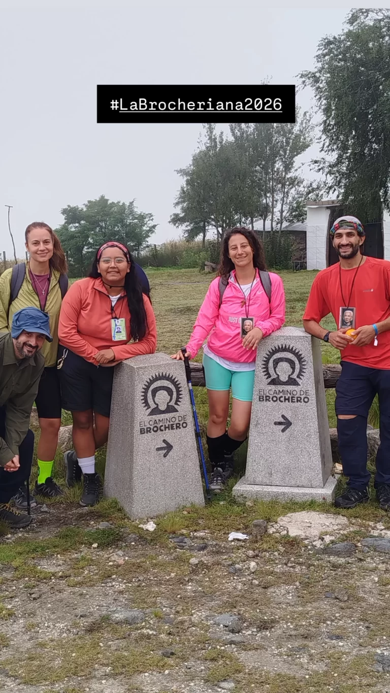 Peregrinos mendocinos en el segundo día, tramo de Río La Suela a La Posta