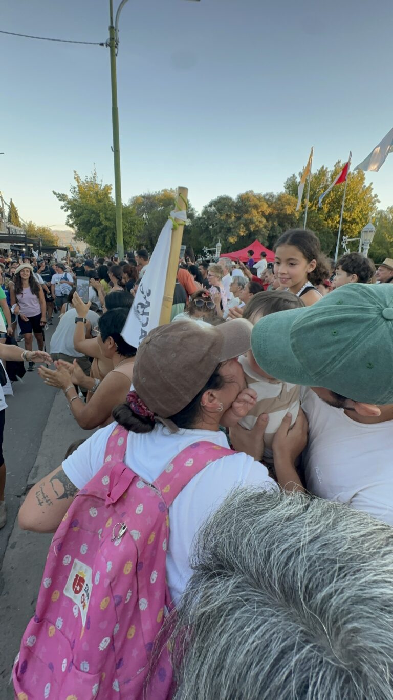 El motivo de mi caminata esperándome al pisar Brochero ❤️