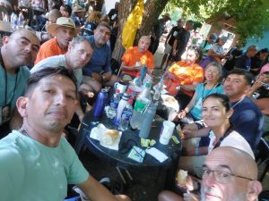 El almuerzo del ultimo dia junto a este hermoso grupo que se siente familia