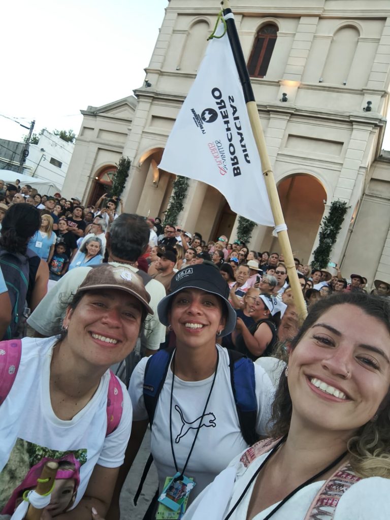 Mis amigas, compañeras de camino!
Repletas de amor al llegar a Brochero a encontrarnos con el Curita Santo ❤️