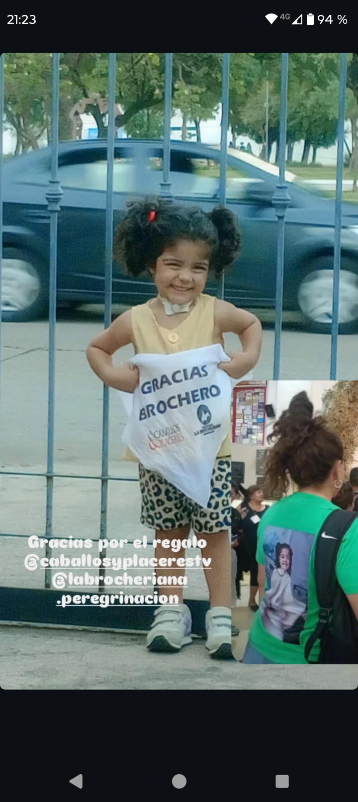 Ella es Renata, mi nieta..