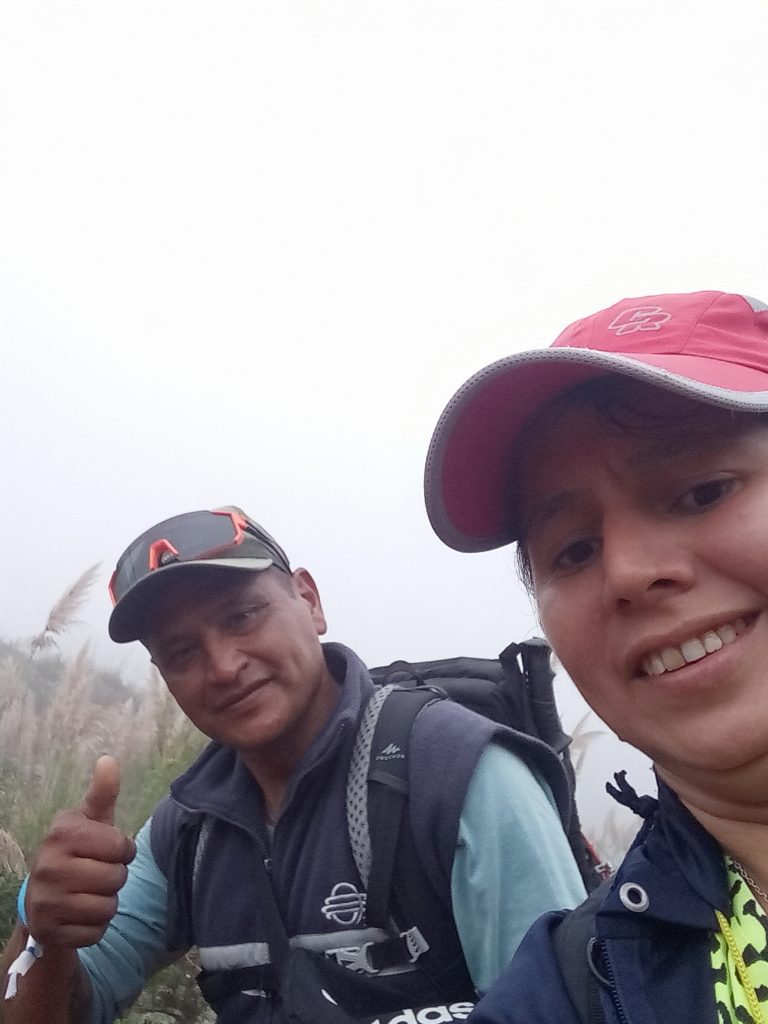 Camino hacia la posta puente colgantes copina