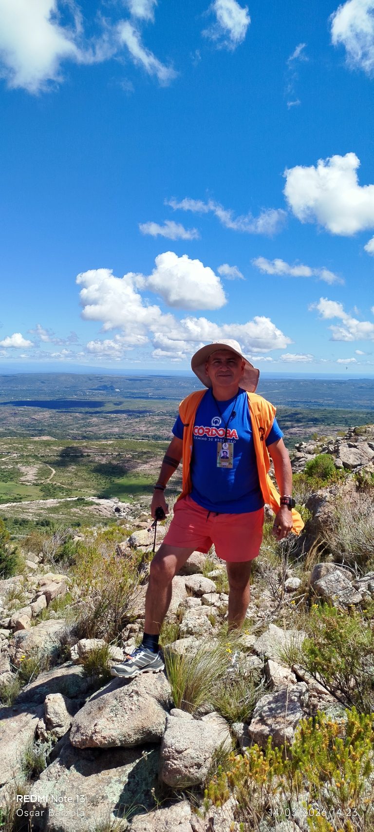 Es mi octava Peregrinacion, Pero la primera como COLABORADOR !! 
Feliz por la oportunidad y con los ojos llenos de paisajes únicos e increíbles de nuestras sierras cordobesas!