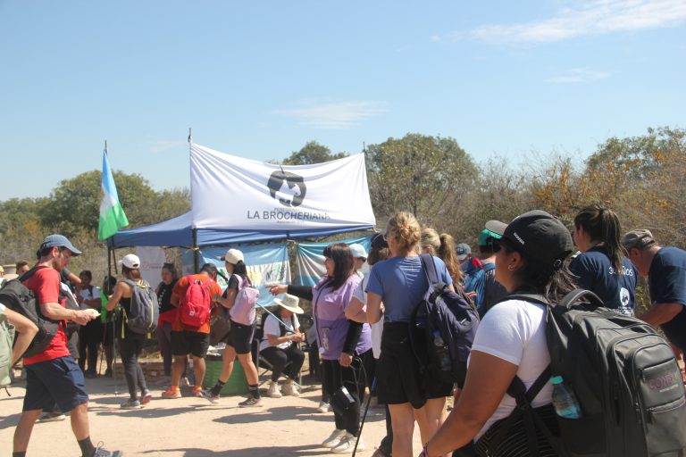 La Brocheriana acompañó a los peregrinos en la 13ª Peregrinación por los Caminos de Brochero